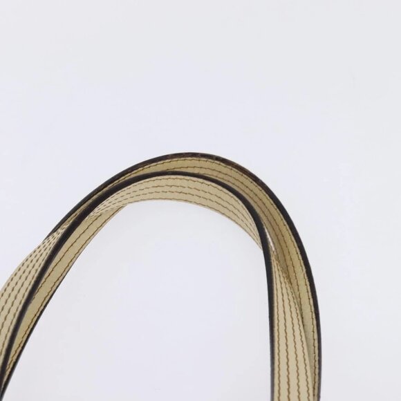 GUCCI GG Canvas Tote Bag Beige Silver 113017 Auth - Picture 7 of 14